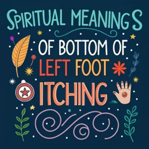 Read more about the article 11 Spiritual Meanings of Bottom of Left Foot Itching