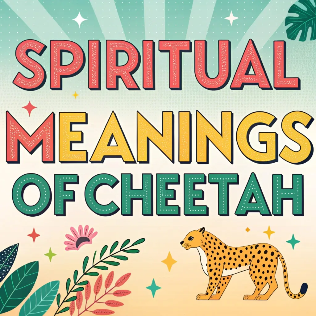 11 Spiritual Meanings of Cheetahs: Hidden Divine Guidance