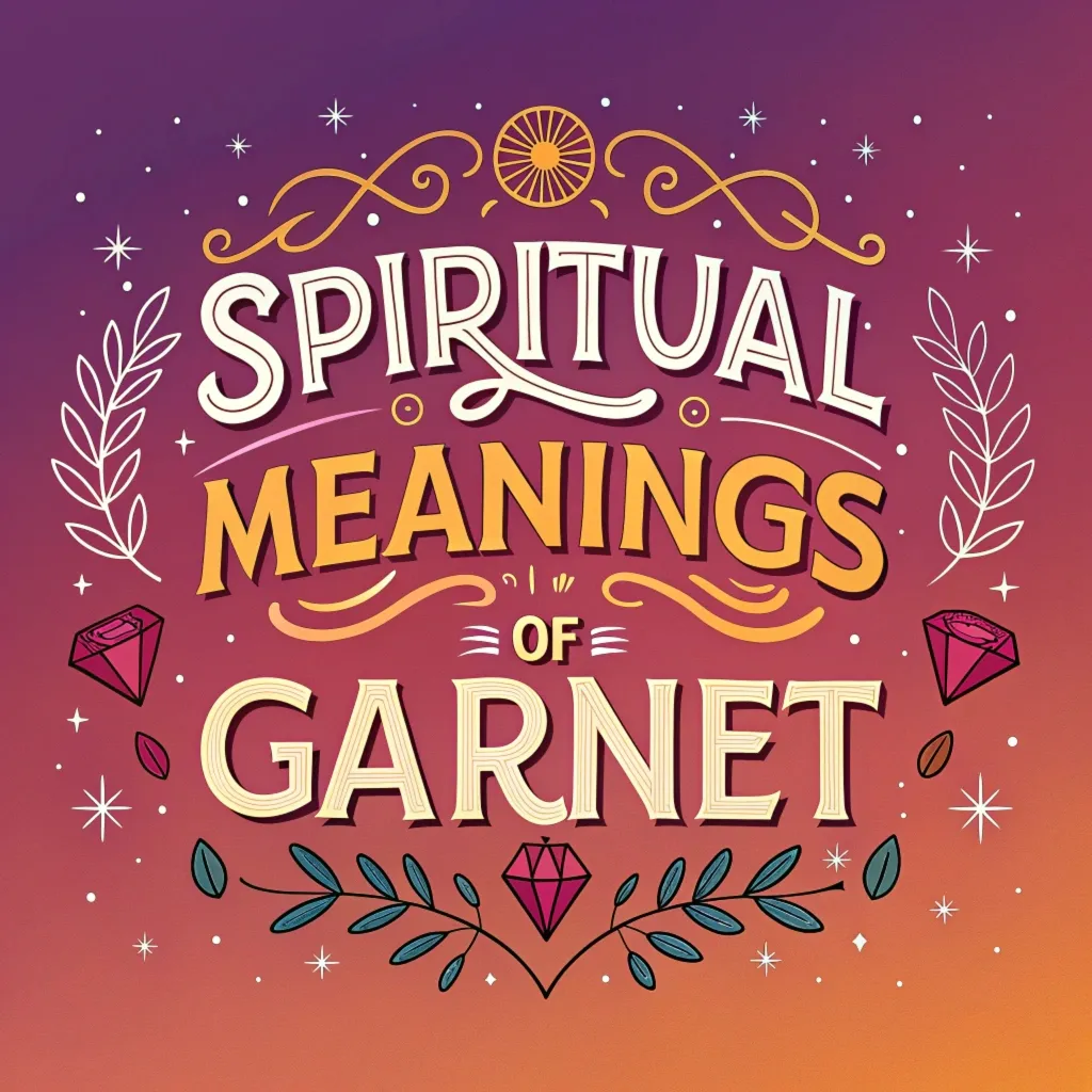 11 Spiritual Meanings of Garnet: A Powerful Crystal Guide