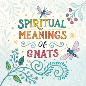 Read more about the article 14 Spiritual Meanings of Gnats: Nature’s Tiny Messengers