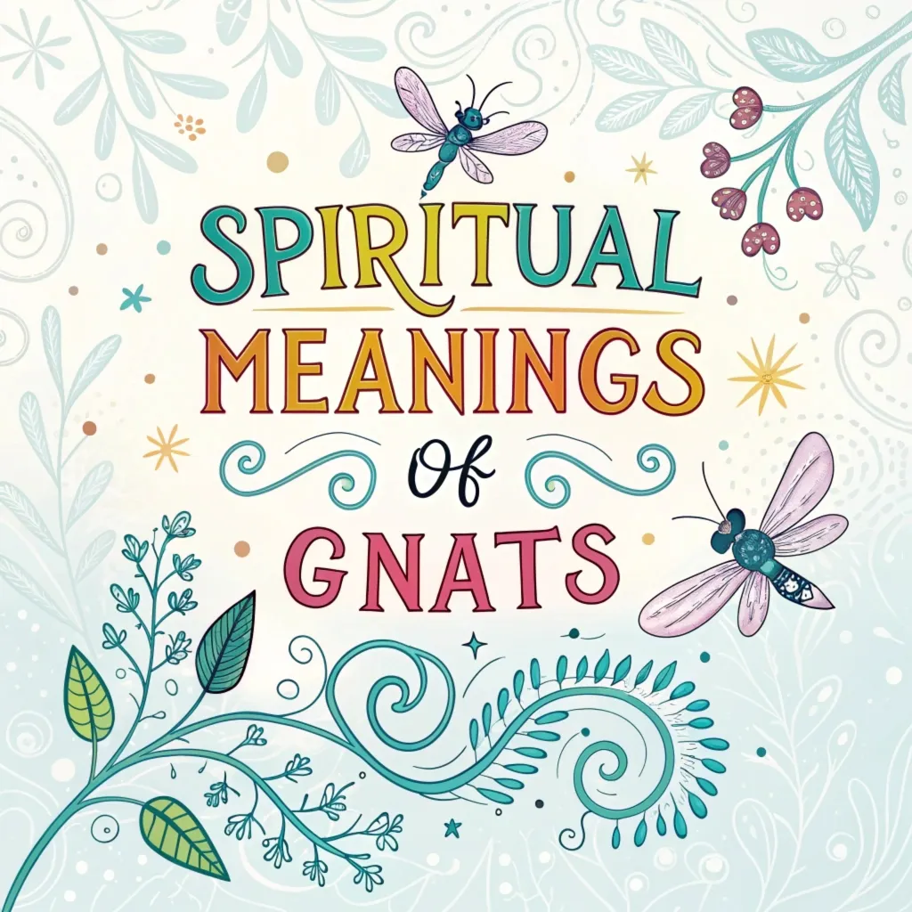 You are currently viewing 14 Spiritual Meanings of Gnats: Nature’s Tiny Messengers