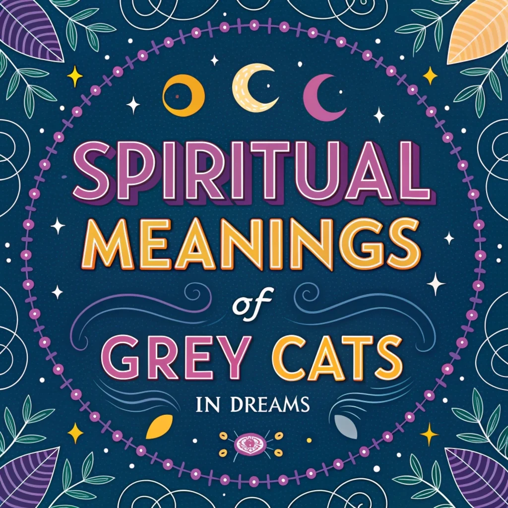 Spiritual Meanings & Interpretations of Grey Cats in Dreams