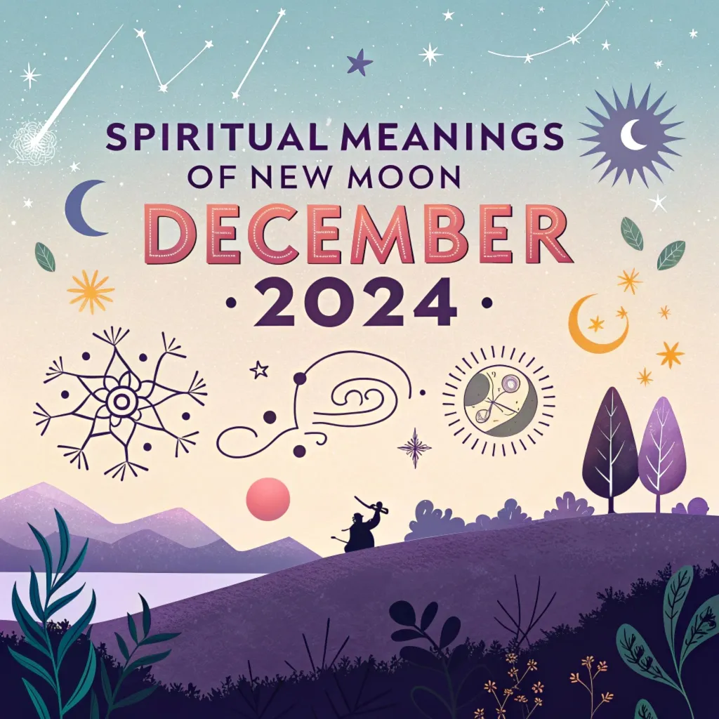 12 Spiritual Meanings of New Moon December 2024 in Sagittarius