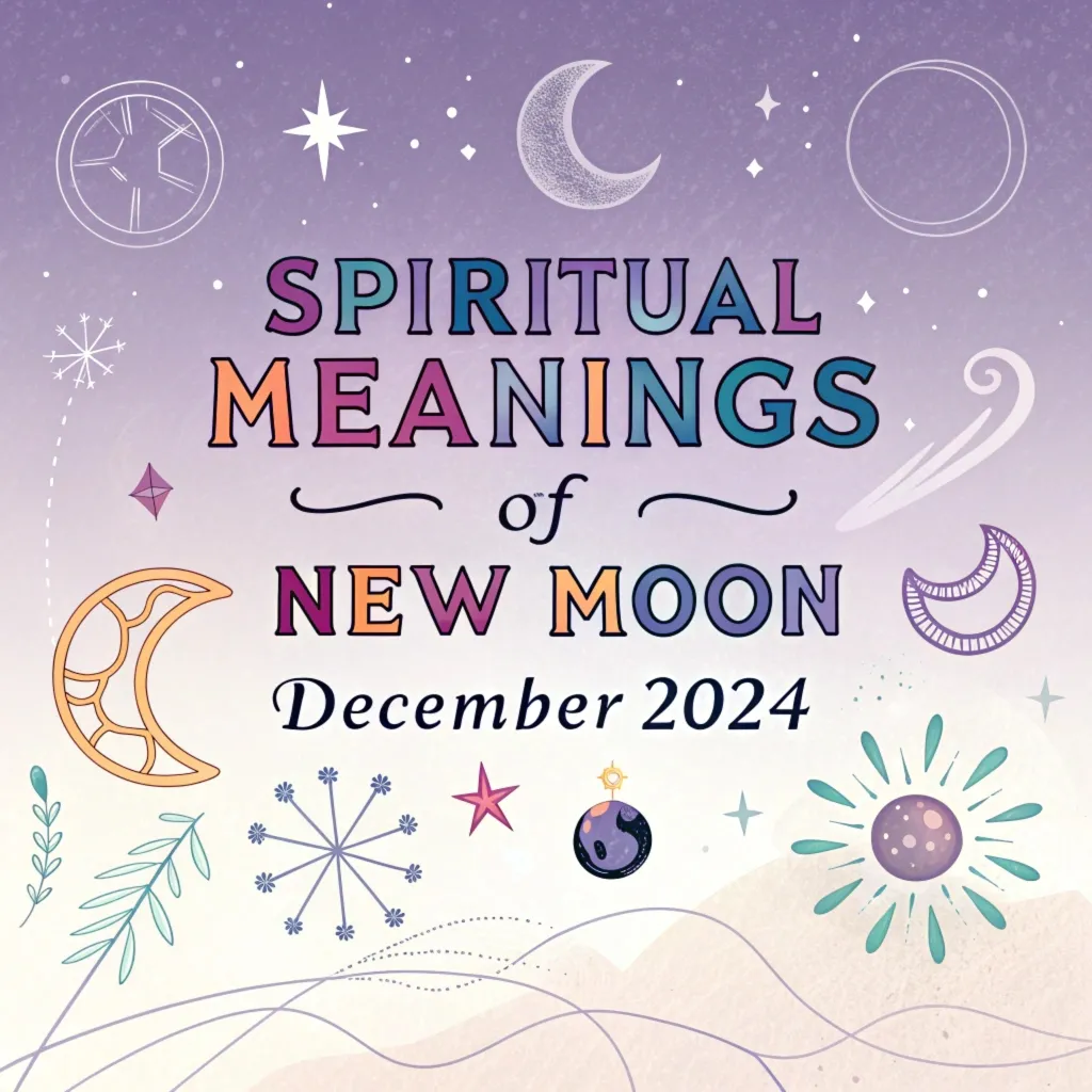 12 Spiritual Meanings of New Moon December 2024 in Sagittarius