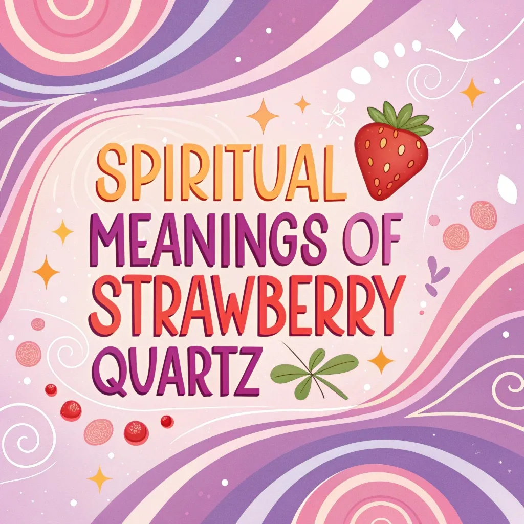 13 Spiritual Meanings of Strawberry Quartz: Deep Insights