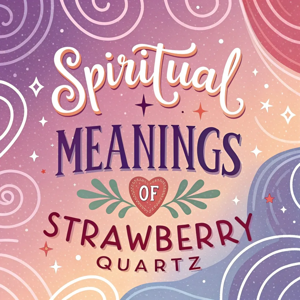 13 Spiritual Meanings of Strawberry Quartz: Deep Insights