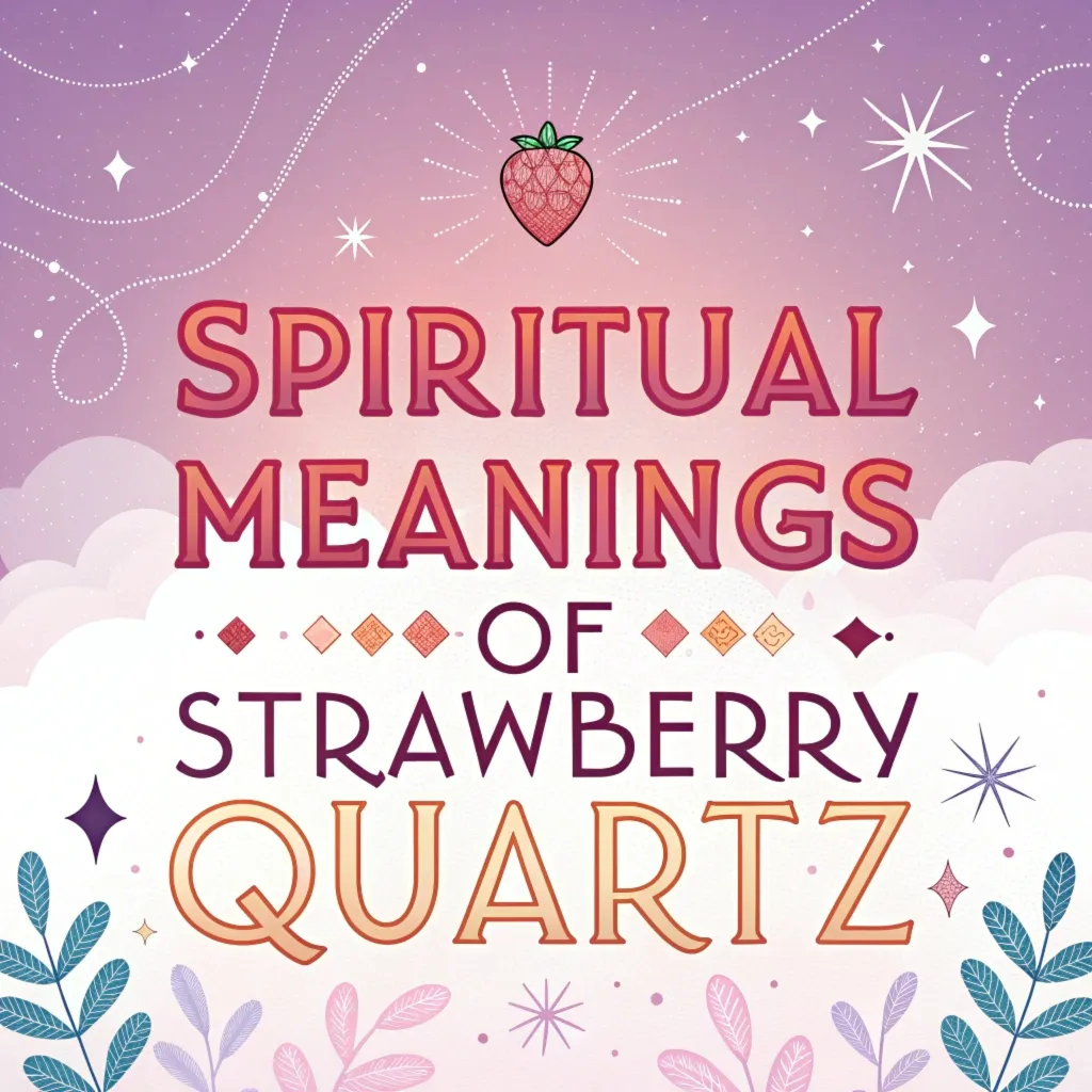 13 Spiritual Meanings of Strawberry Quartz: Deep Insights