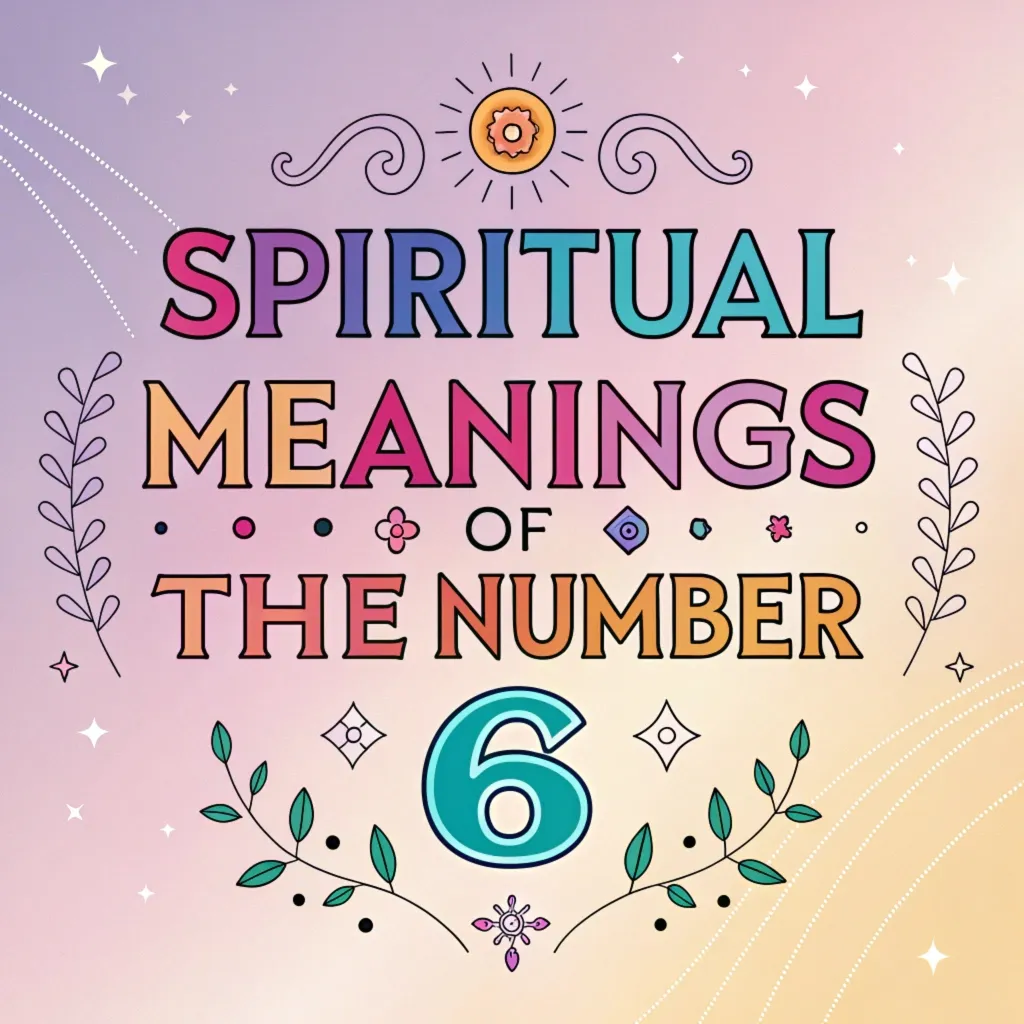 11 Spiritual Meanings of the Number 6: Hidden Meanings