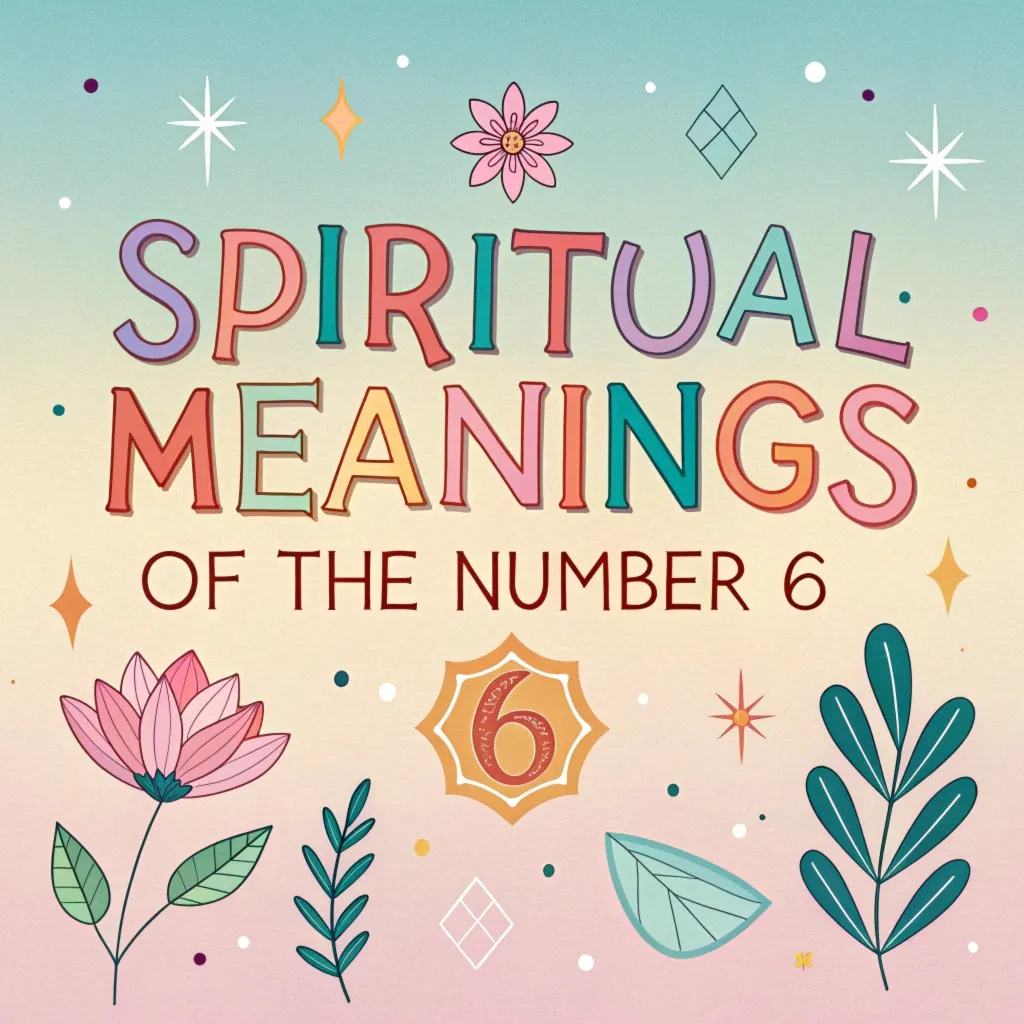 You are currently viewing 11 Spiritual Meanings of the Number 6: Hidden Meanings