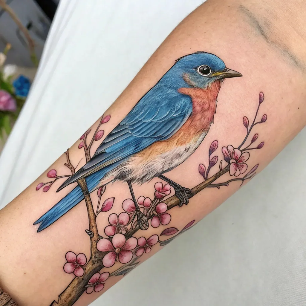 Bluebird Tattoo Meanings: Symbolism of Bluebird Tattoos