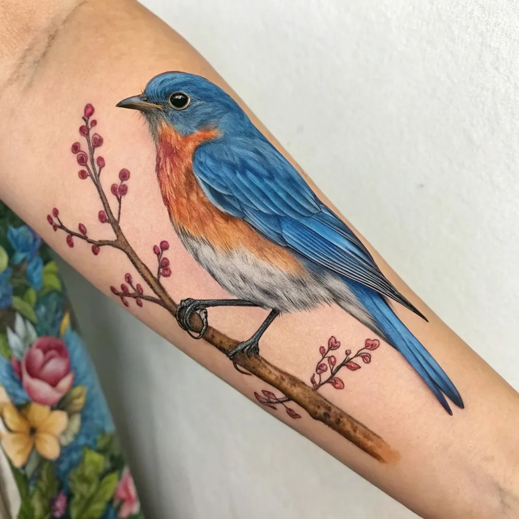 Bluebird Tattoo Meanings: Symbolism of Bluebird Tattoos