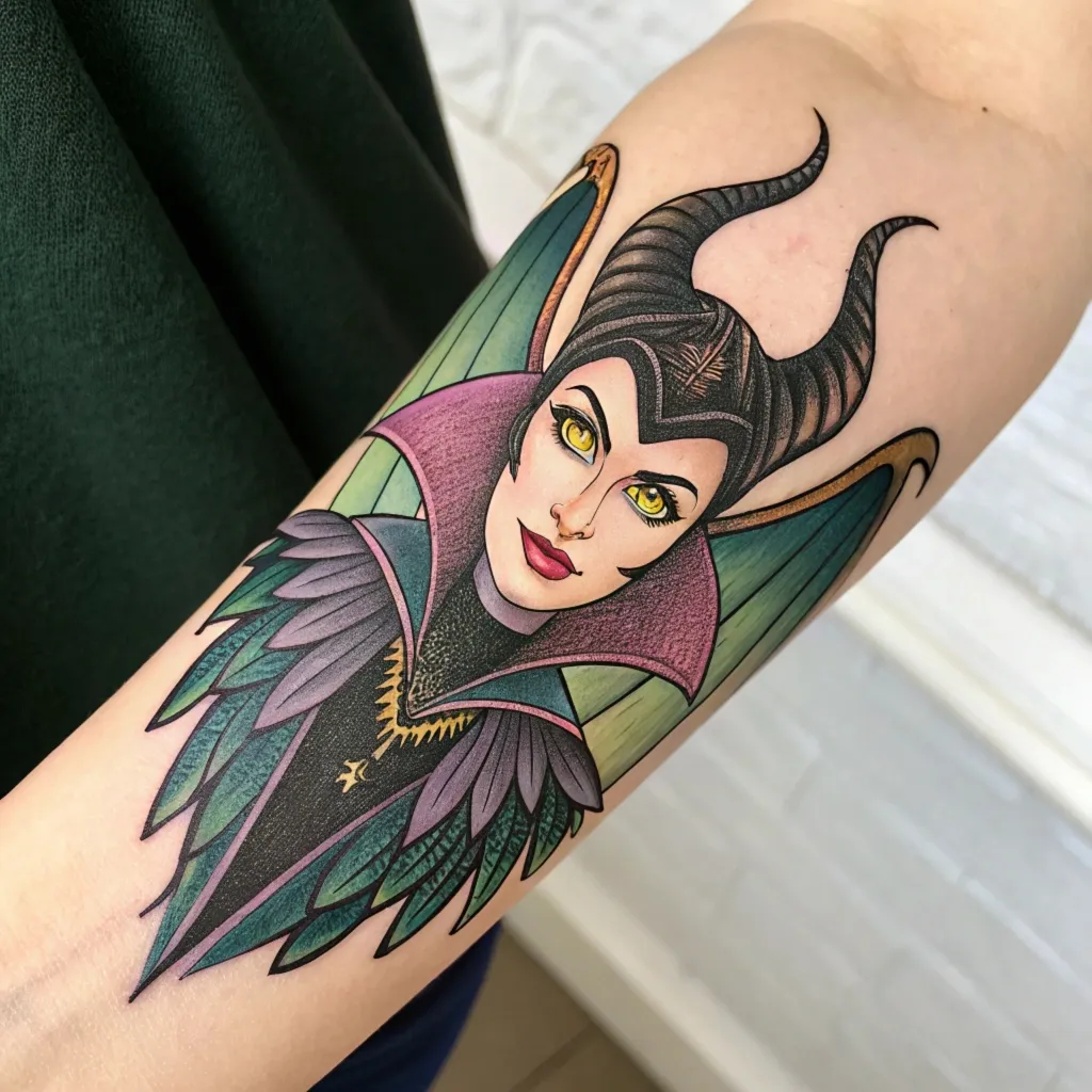 Maleficent Tattoo Meaning & Symbolism: Wings of Change