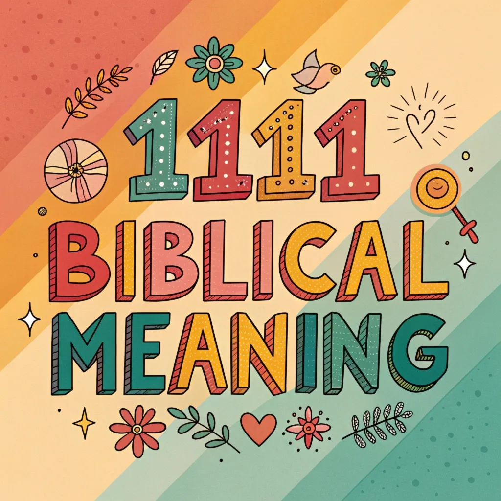 Biblical Significance of 1111: Divine Symbolism & Meanings