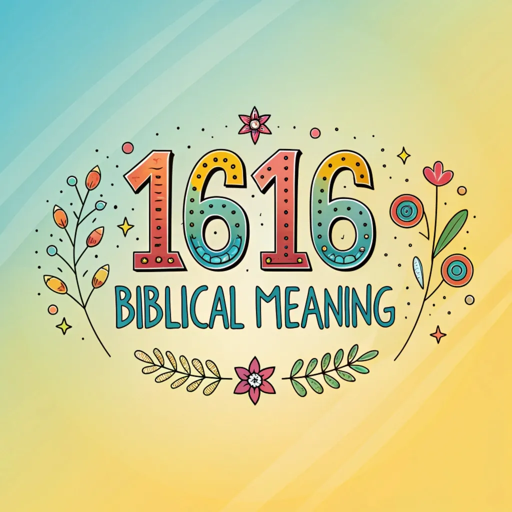 The Biblical Significance of the Number 1616: Divine Secrets