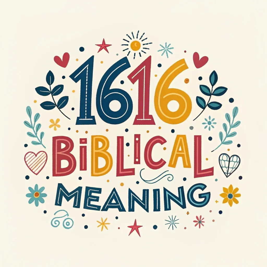 The Biblical Significance of the Number 1616: Divine Secrets