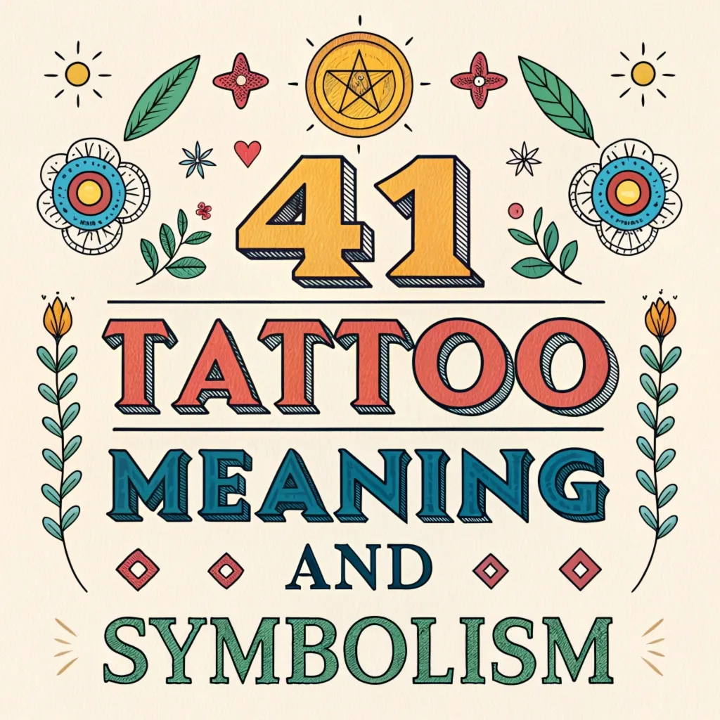 Read more about the article The Profound Meaning and Symbolism Behind 41 Tattoos