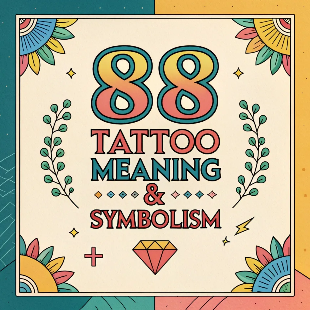 You are currently viewing 88 Tattoo Meaning & Symbolism: The Controversial Number