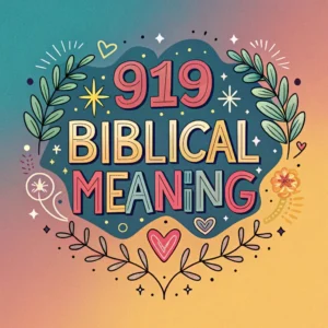 Read more about the article Biblical Significance of 919: Symbolism & Divine Message