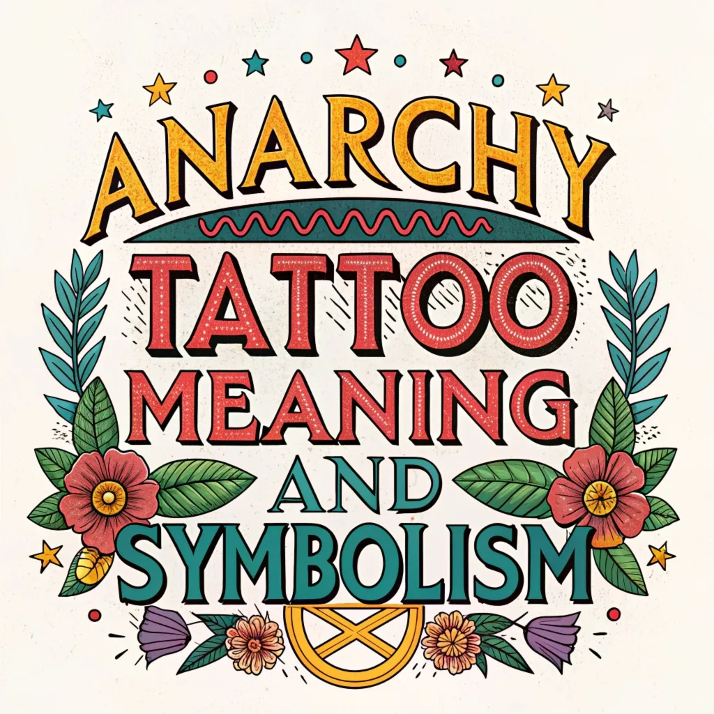 Anarchy Tattoo Meanings and Symbolism: The Rebel Spirit