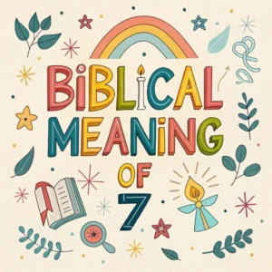 Read more about the article The Biblical Significance of the Number 7: Divine Perfection