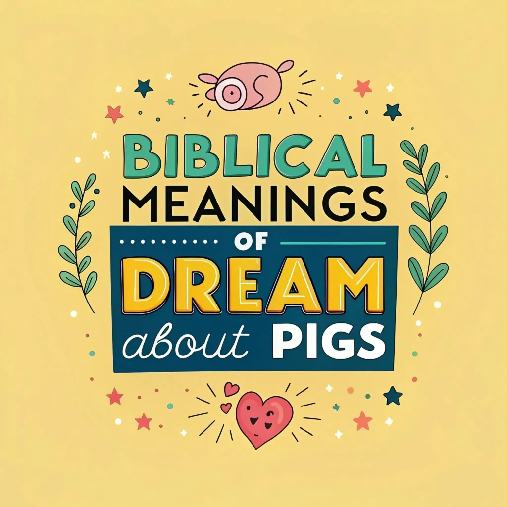 11 Biblical Meanings of Dreaming About Pigs: Spiritual Insights