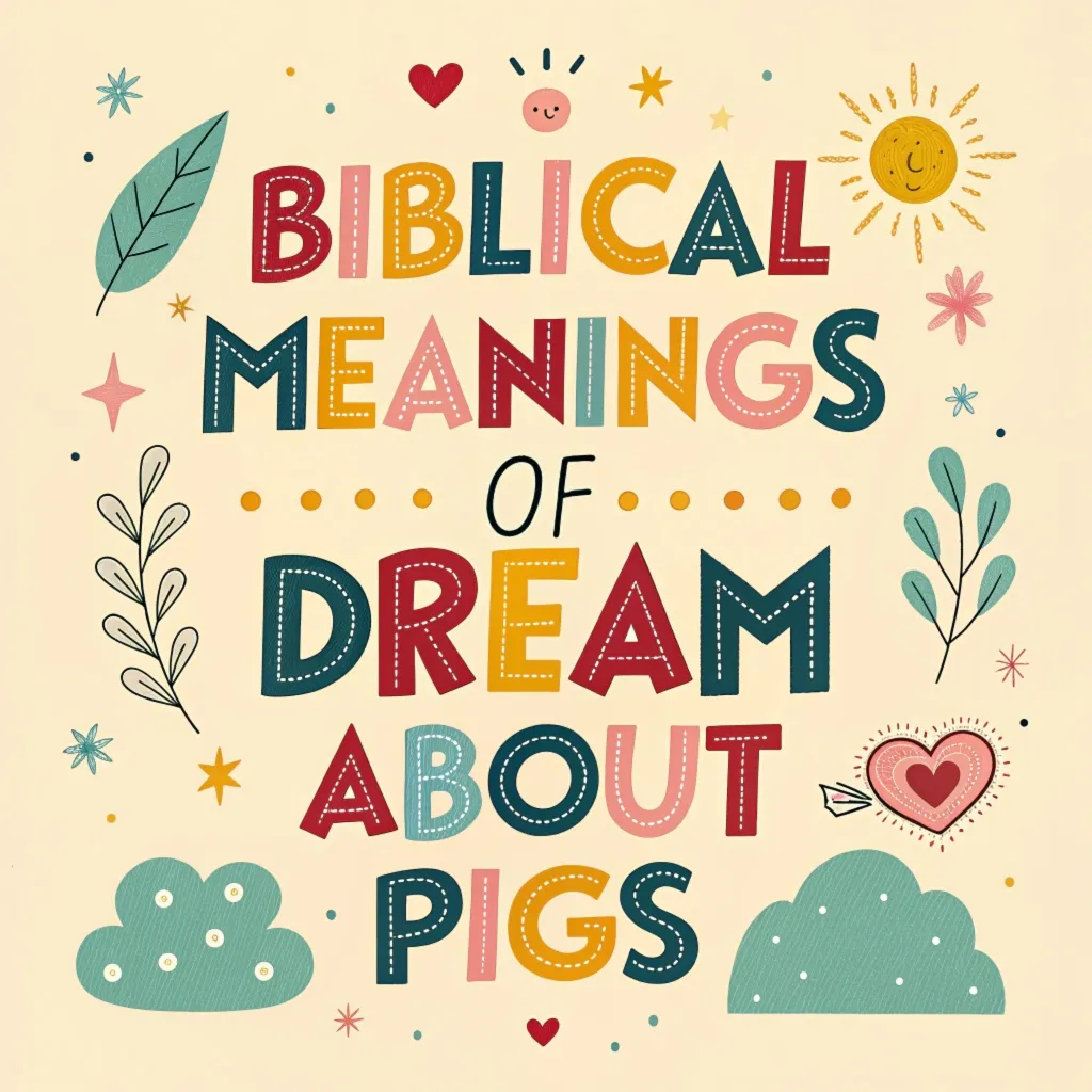 11 Biblical Meanings of Dreaming About Pigs: Spiritual Insights