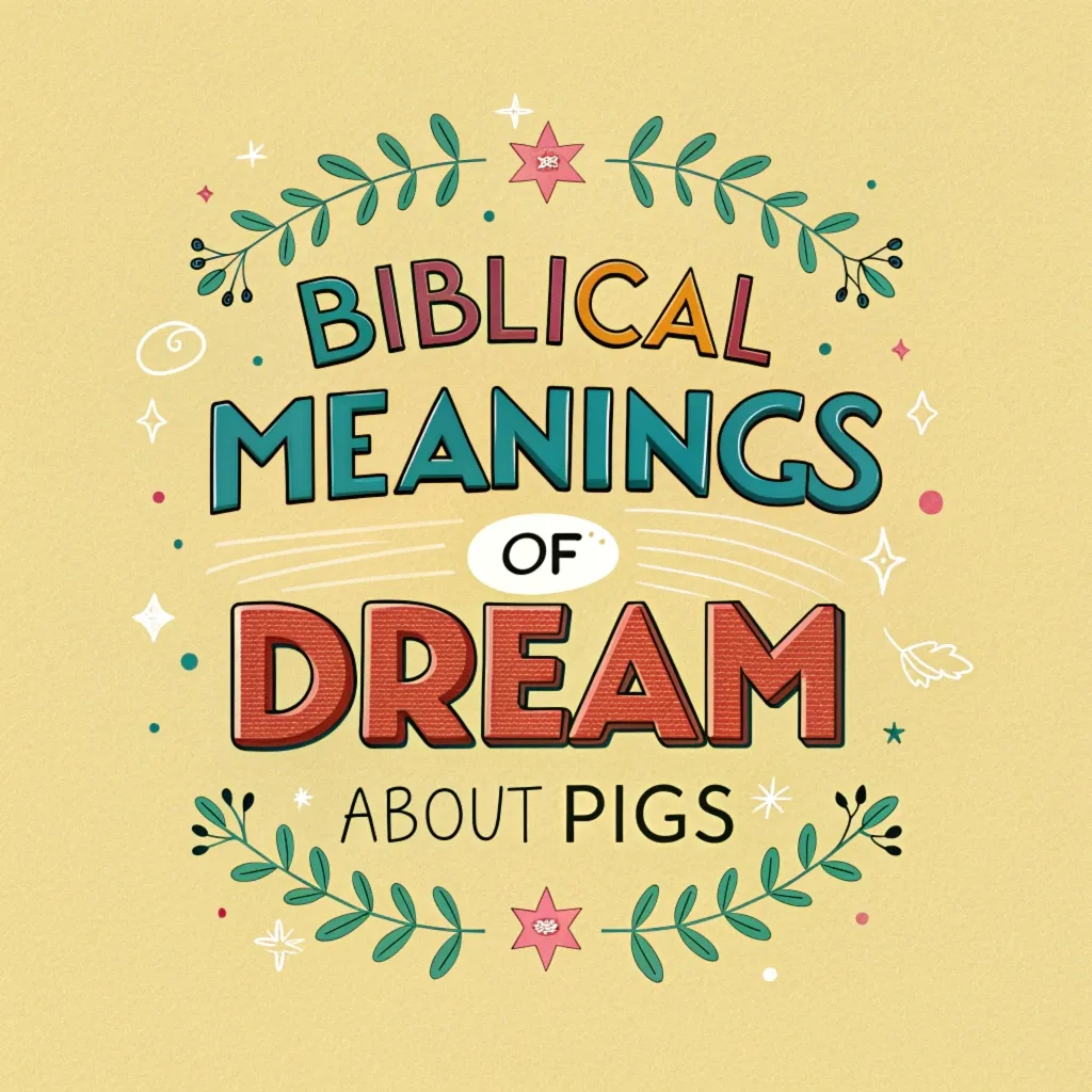 Read more about the article 11 Biblical Meanings of Dreaming About Pigs: Spiritual Insights