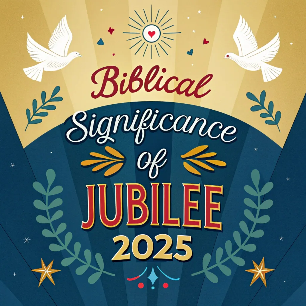 The Biblical Significance of Jubilee 2025: A Year of Hope