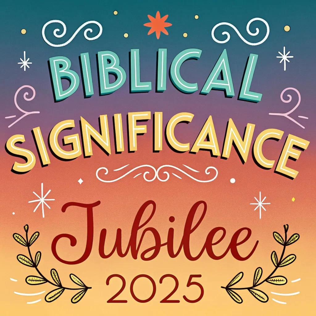 You are currently viewing The Biblical Significance of Jubilee 2025: A Year of Hope