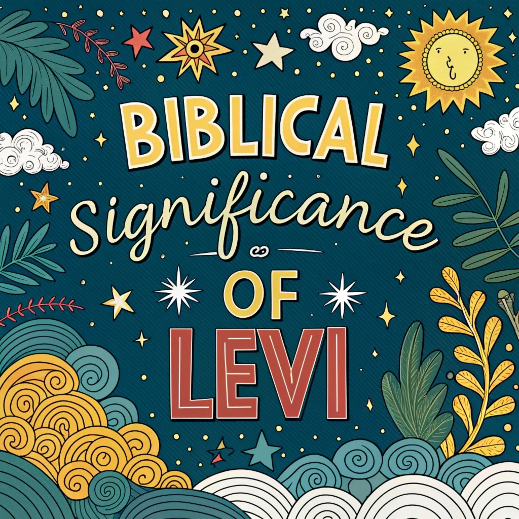 Biblical Significance of Levi: Redemption & Divine Purpose