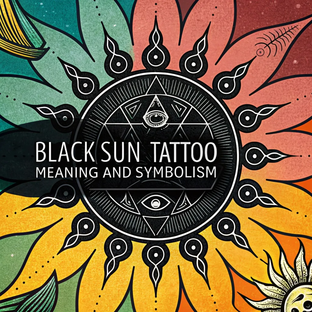 Black Sun Tattoo Meanings & Symbolism: Mysterious Symbol