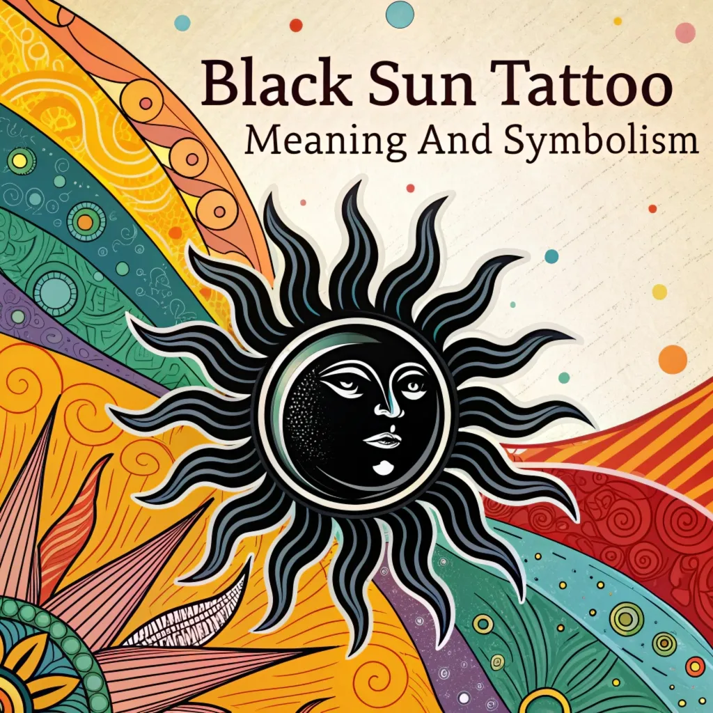 Black Sun Tattoo Meanings & Symbolism: Mysterious Symbol