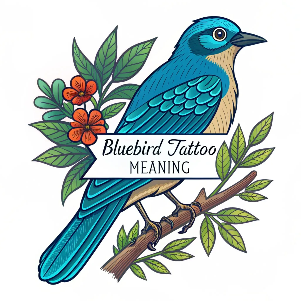 Bluebird Tattoo Meanings: Symbolism of Bluebird Tattoos