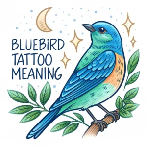 Read more about the article Bluebird Tattoo Meanings: Symbolism of Bluebird Tattoos