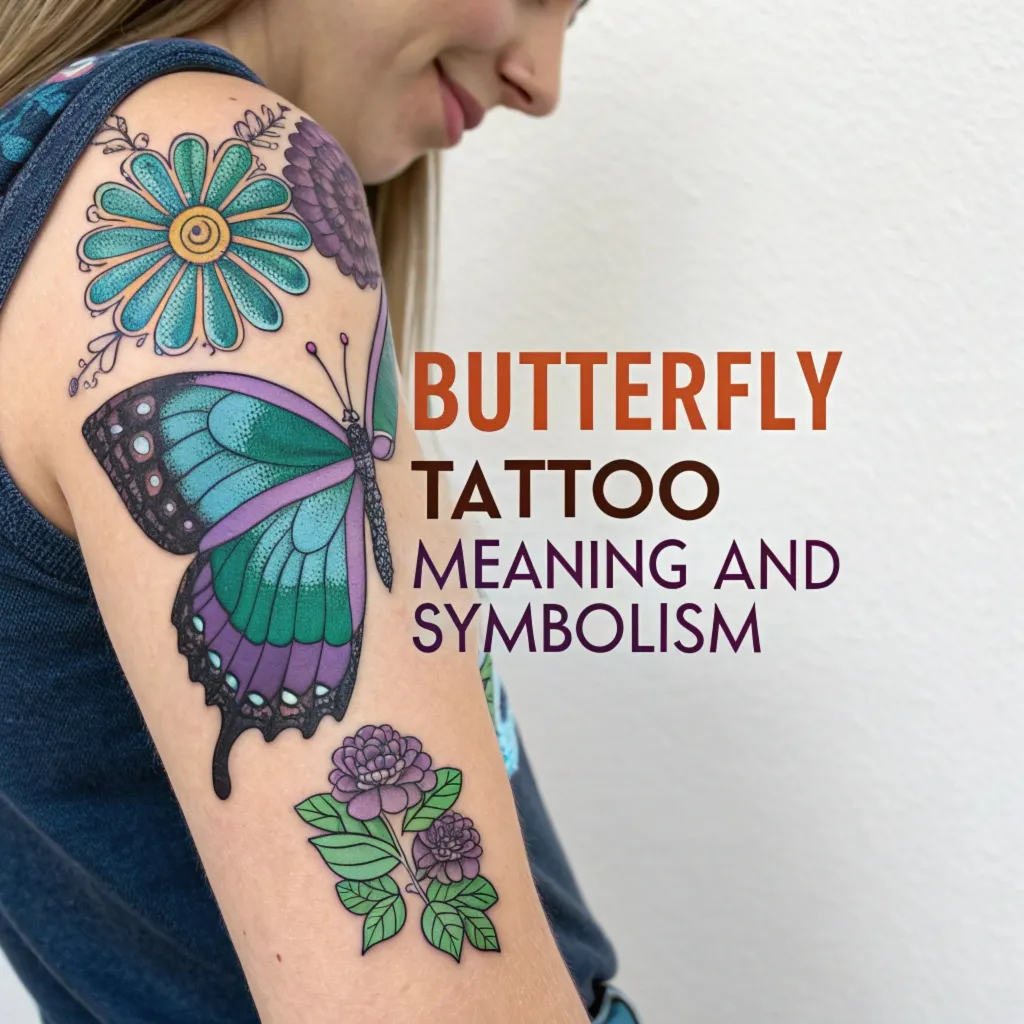 Butterfly Tattoo Meanings & Symbolism: Nature's Beauty