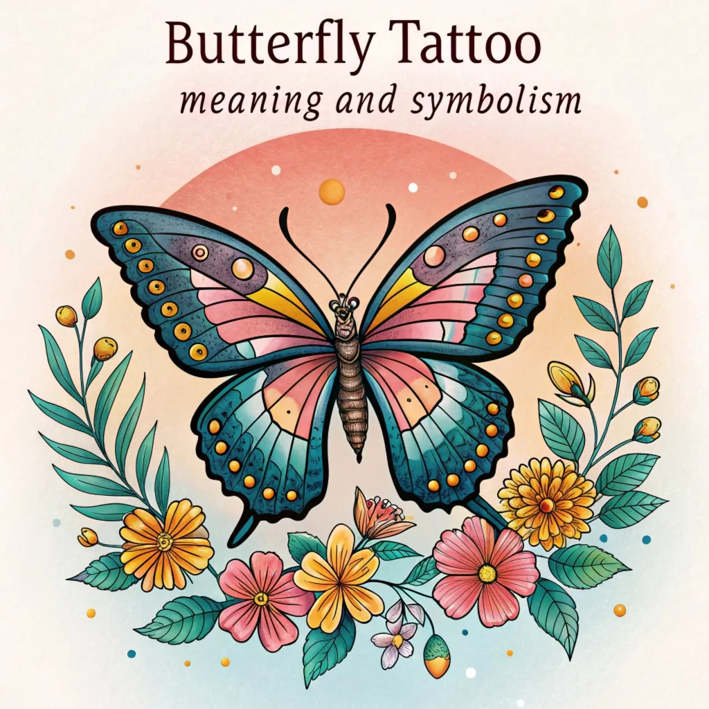 Butterfly Tattoo Meanings & Symbolism: Nature's Beauty