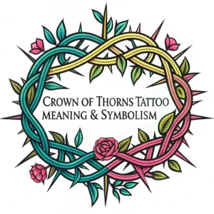 Read more about the article Crown of Thorns Tattoo Symbolism and Hidden Meanings