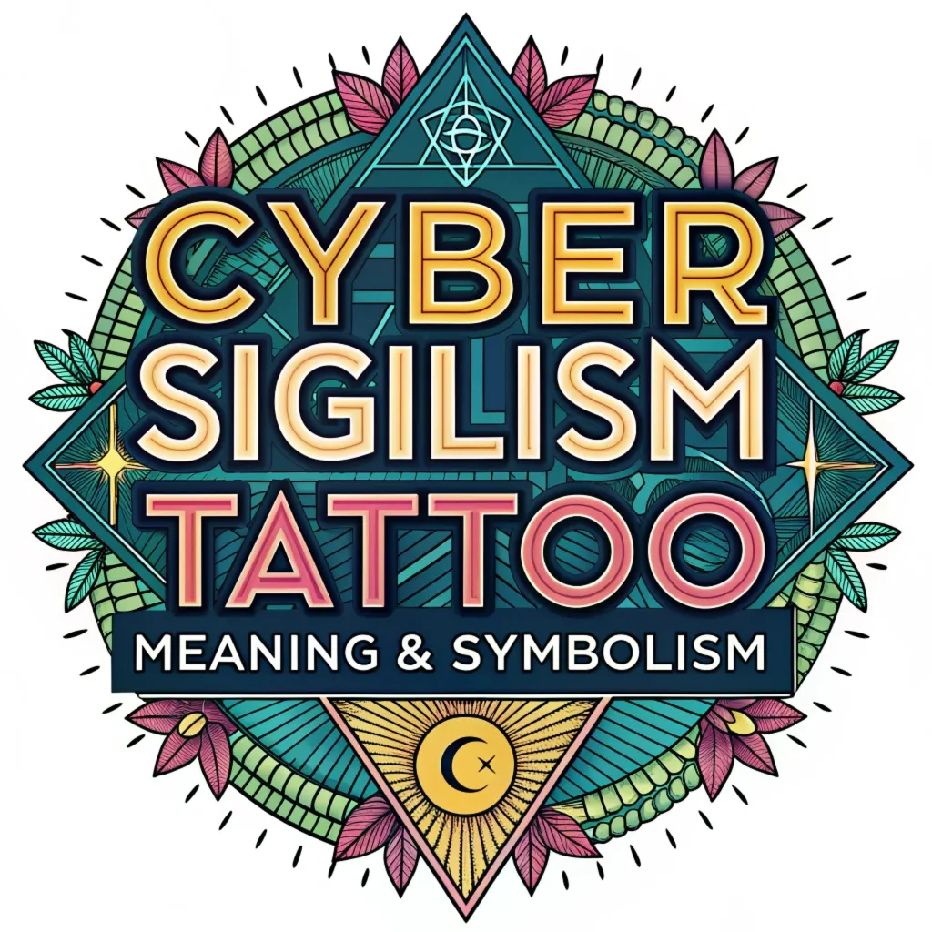 Cyber Sigilism Tattoos Meaning & Symbolism: Mystical Ink