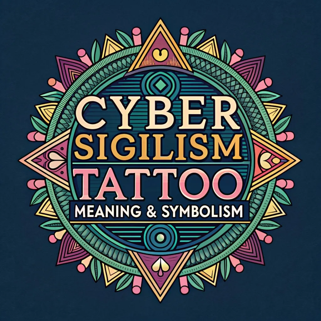 You are currently viewing Cyber Sigilism Tattoos Meaning & Symbolism: Mystical Ink