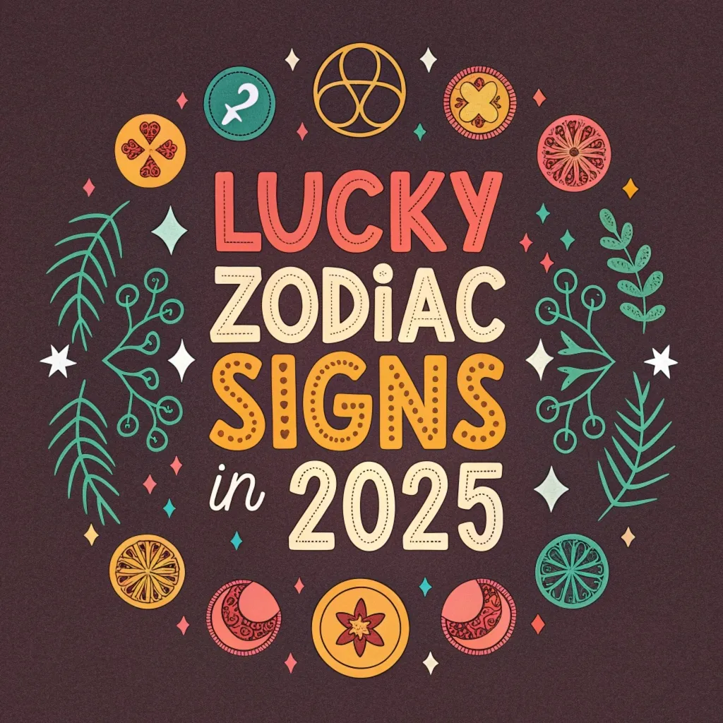 Top 5 Lucky Zodiac Signs In 2025 Signs Favored By The Stars