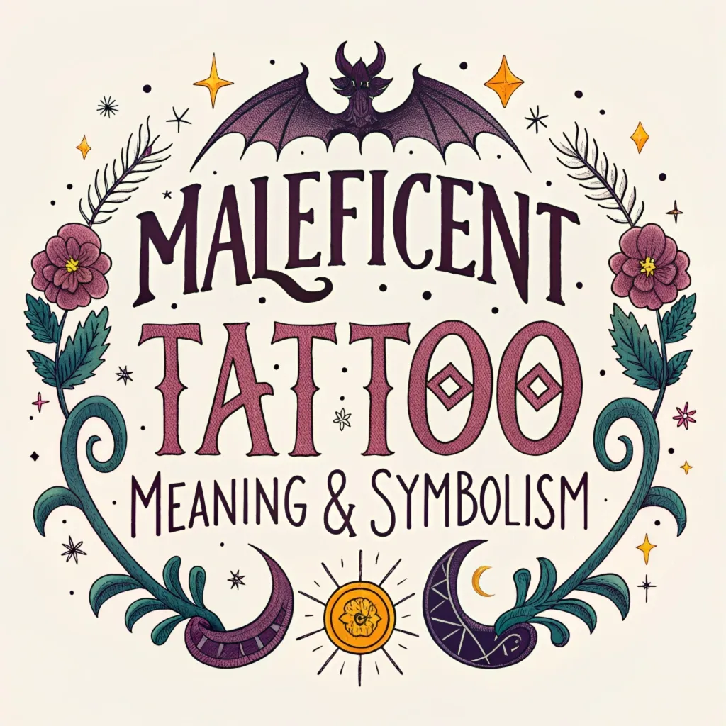 Maleficent Tattoo Meaning & Symbolism: Wings of Change