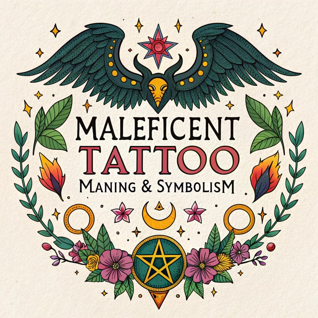 Maleficent Tattoo Meaning & Symbolism: Wings of Change