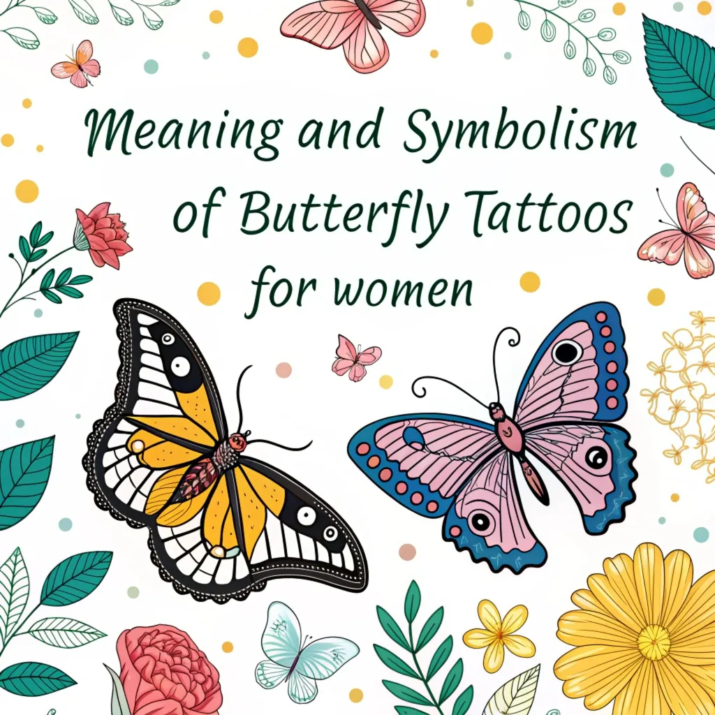 The Meaning and Symbolism of Butterfly Tattoos for Women