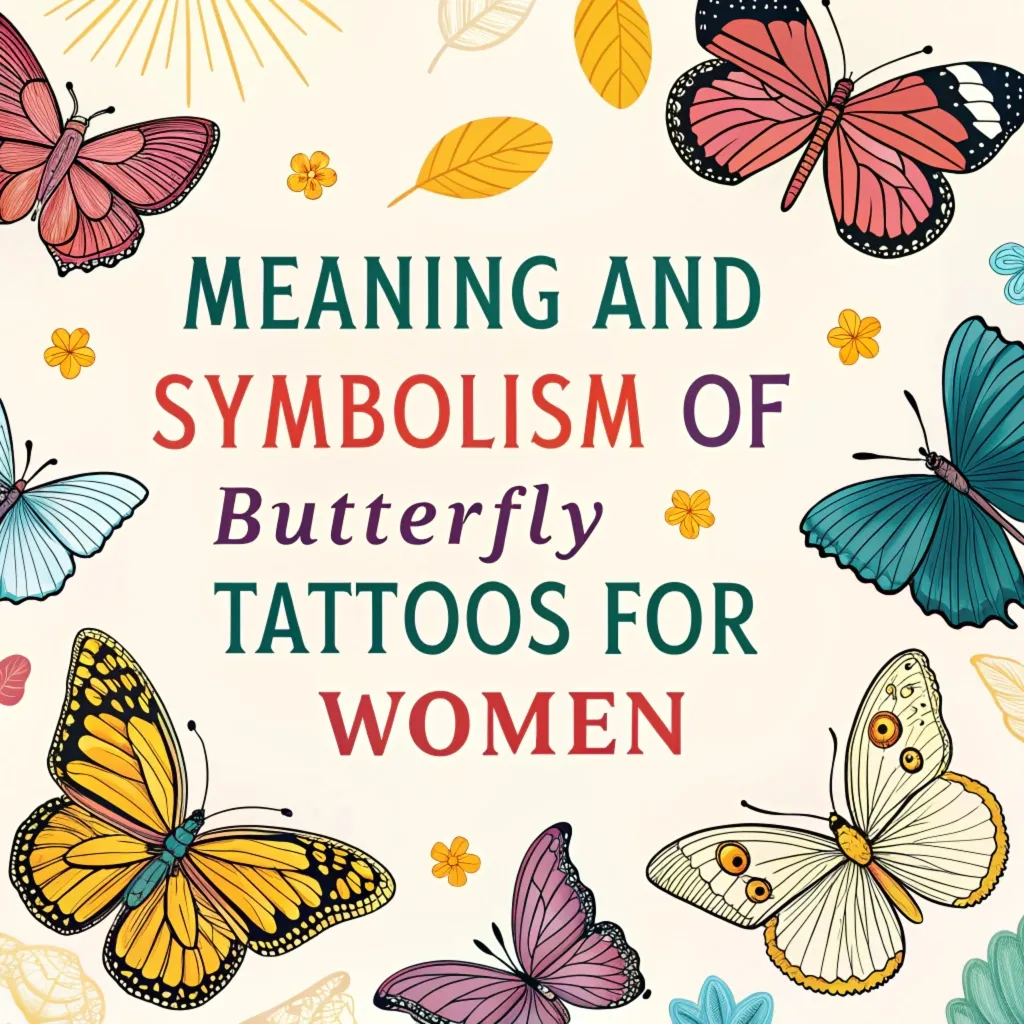 The Meaning and Symbolism of Butterfly Tattoos for Women