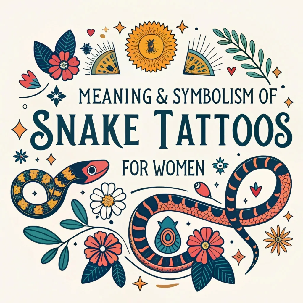 The Meaning & Symbolism of Snake Tattoos for Women