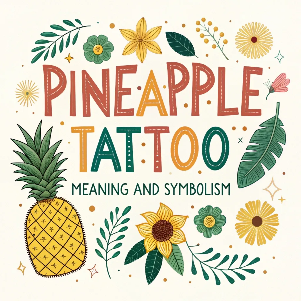 You are currently viewing Meanings & Symbolism of Pineapple Tattoos Explained