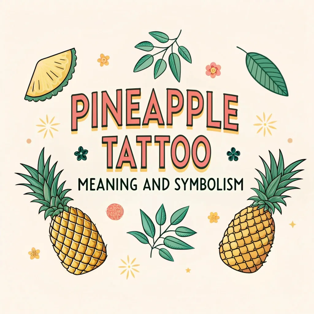 Meanings & Symbolism of Pineapple Tattoos Explained