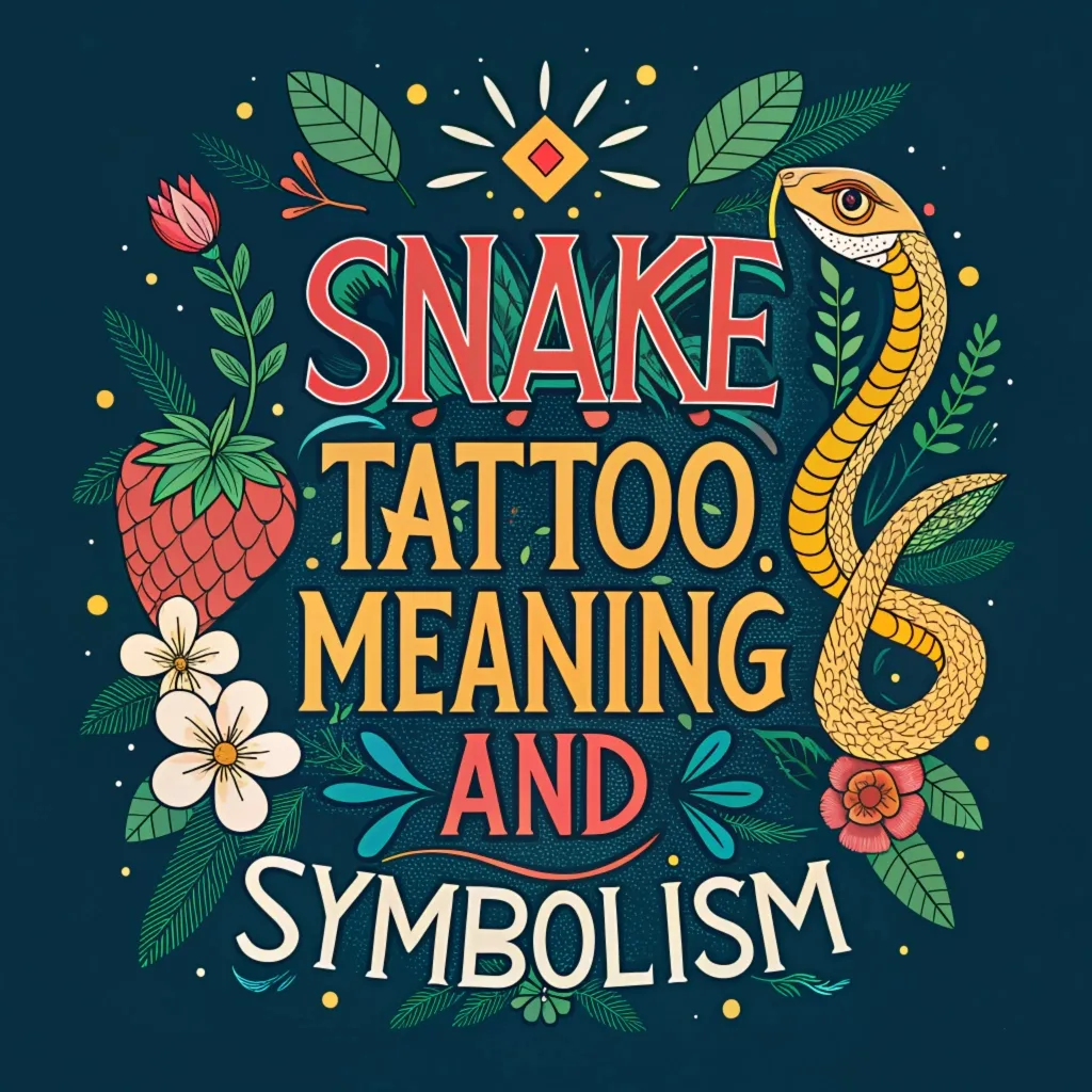 The Profound Meaning and Symbolism of Snake Tattoos