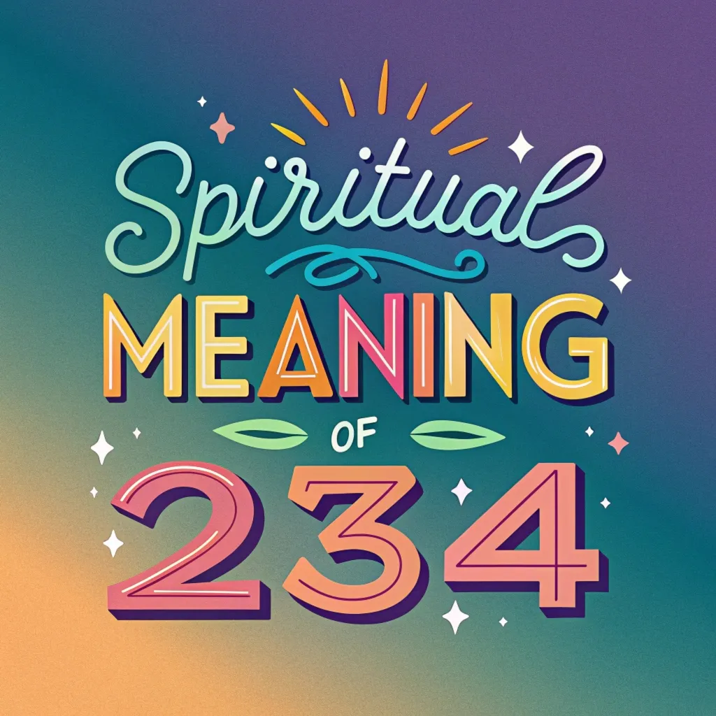 Spiritual Significance of 234: A Guide to Divine Messages