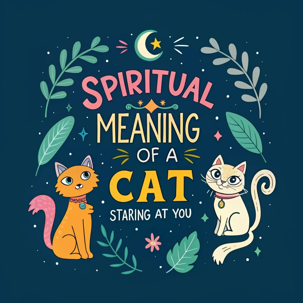 Spiritual Meaning of a Cat Staring at You: Signs & Messages